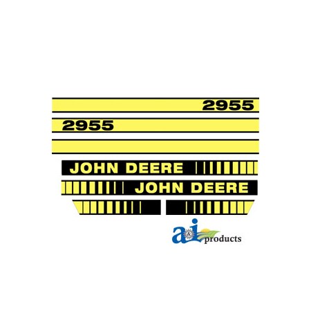 A & I Products Hood Decal 3" x3" x3" A-JD2955